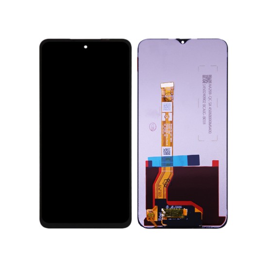 Touch+Display Oppo A78 5G/A58 5G/A17/A17K Service Pack Preto